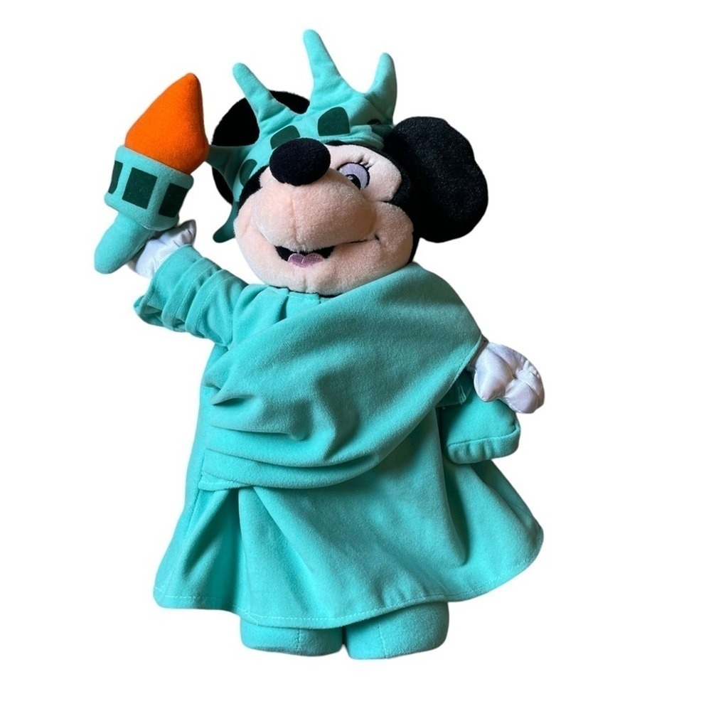 Disney Micky‎ Mouse Statue of Liberty 12" Stuffed Animal